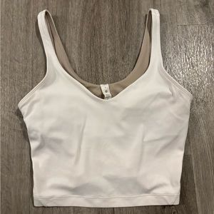 lululemon Align Tank Top, White, Size 4
